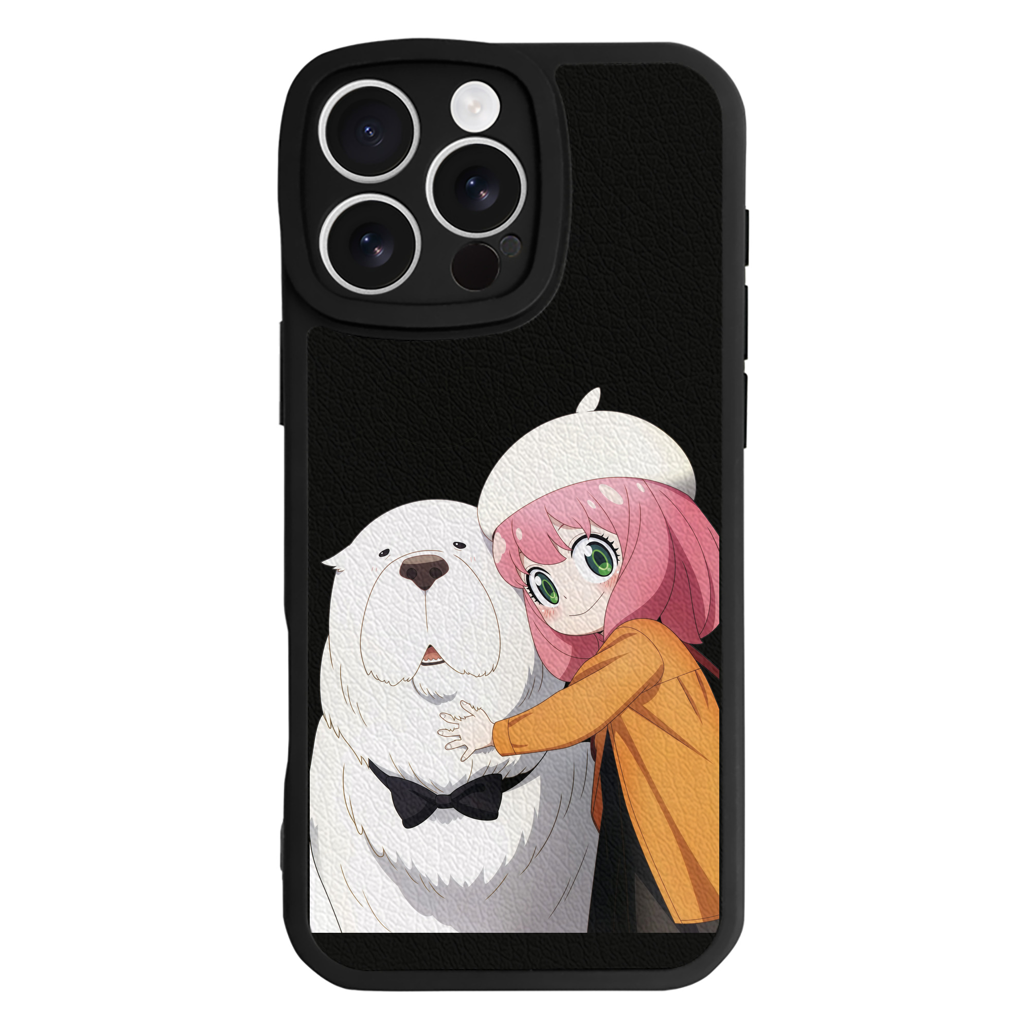 （画像用） SPY×FAMILY间谍家家酒 【iPhone 16シリーズ対応】シリコンスマホケース（レザー調） 材質：シリコン